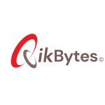 QikBytes official logo with transparent background.